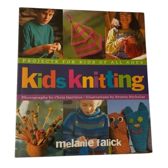 Kids Knitting: Projects for Kids of All Ages book craft educational knit DIY - Picture 1 of 3